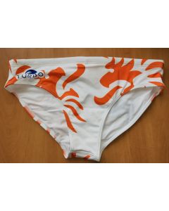 Turbo Waterpolotrunk Holland White Orange