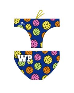 Turbo Waterpolotrunk NEON BALLS 730804