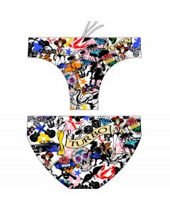 Turbo Waterpolobroek ROCKABILLY TATTOO 79658-0099