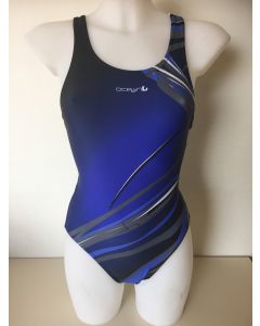 Trainingsbadpak Blauw-Zwart 202516-5676