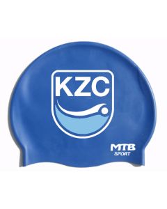 KZC Silicone Badmuts kleur BLAUW